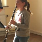 kleines Abschlusskonzert unserer Klarinettenschüler